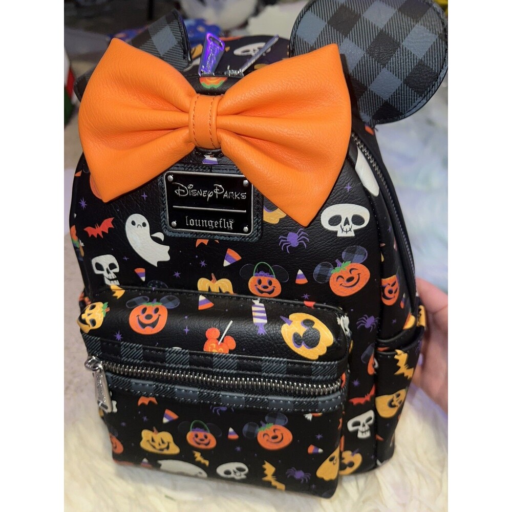 NEW! 2021 DISNEY PARKS HALLOWEEN LOUNGEFLY BACKPACK